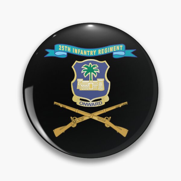 Item preview, Army - 25th Infantry Regiment w Ribbon - Br X 300 designed and sold by Military Insignia Products.