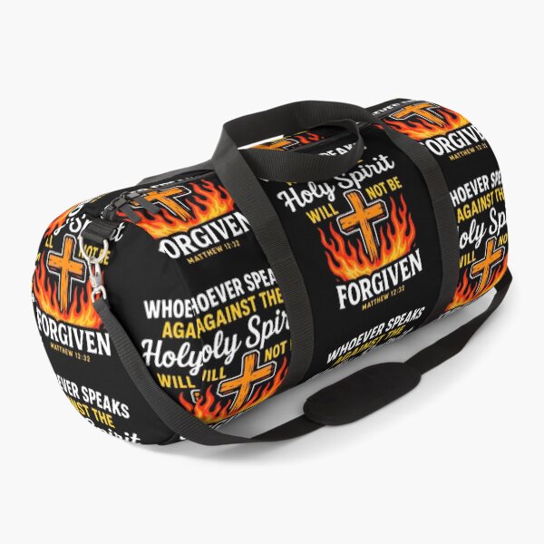 Item preview, Matthew 12:32 Whoever Speaks Against The Holy Spirit Will Not Be Forgiven designed and sold by plushism.