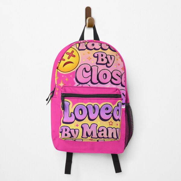 Item preview, Loved By Many Hated By Close Ones – Funny Relatable Quote Sticker designed and sold by JG-DigitalArts.