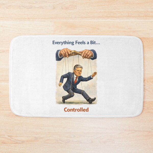 Item preview, Whos Pulling the Strings Political Puppet Satire Illustration. designed and sold by The-T-In-Retro.