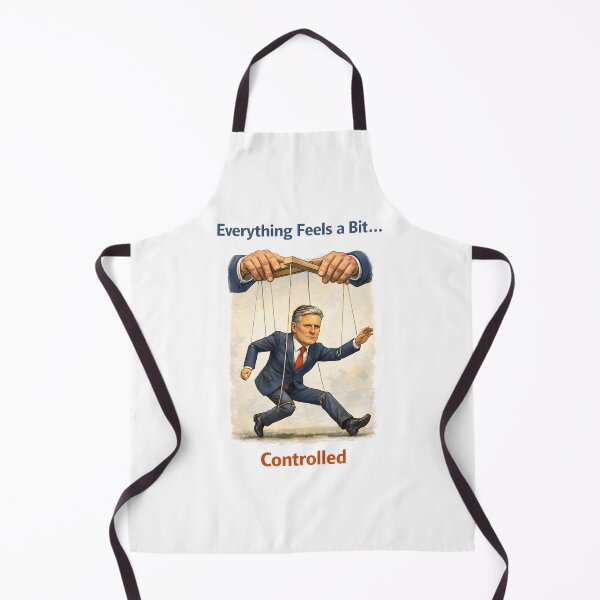 Item preview, Whos Pulling the Strings Political Puppet Satire Illustration. designed and sold by The-T-In-Retro.