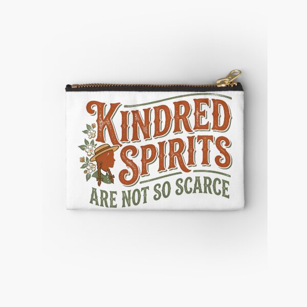 Item preview, Kindred Spirits Are Not So Scarce Anne of Green Gables Quote designed and sold by Fenay Designs.