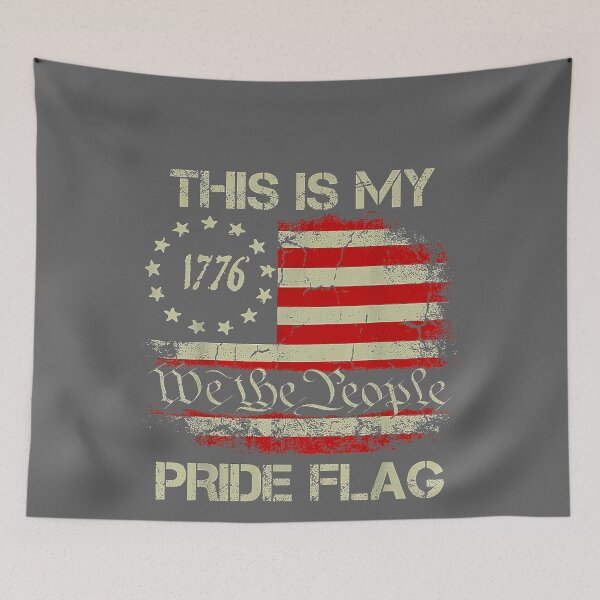 Item preview, This is My Pride Flag for Proud Patriotic American designed and sold by KristineLi.