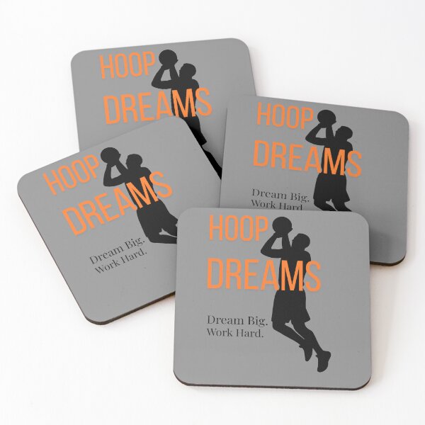 Item preview, Hoop Dreams,dream big,work hard designed and sold by SportThreadz.