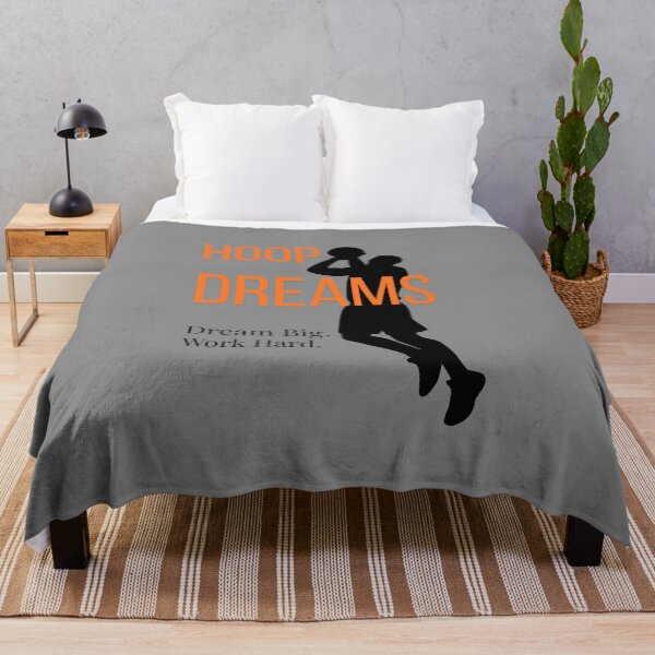 Item preview, Hoop Dreams,dream big,work hard designed and sold by SportThreadz.