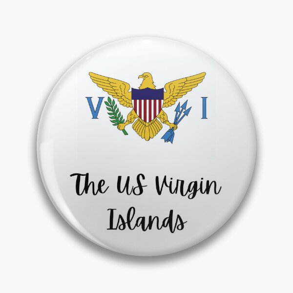 Item preview, The UVI Pride: The Flag of The Us Virgin Islands designed and sold by BreezyCharm.