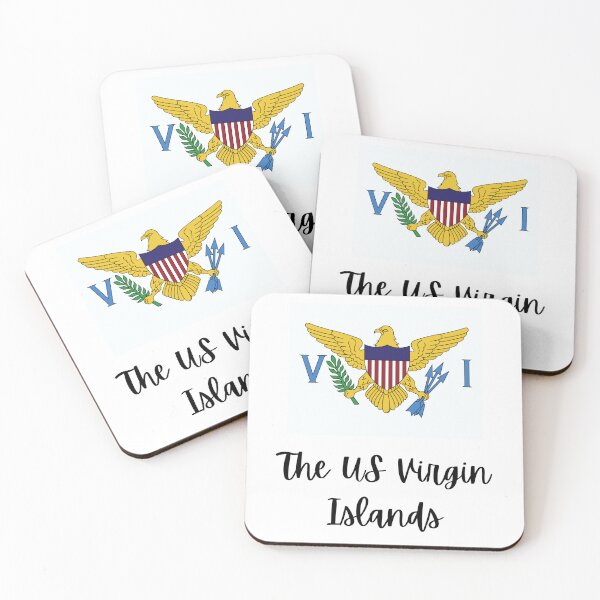 Item preview, The UVI Pride: The Flag of The Us Virgin Islands designed and sold by BreezyCharm.