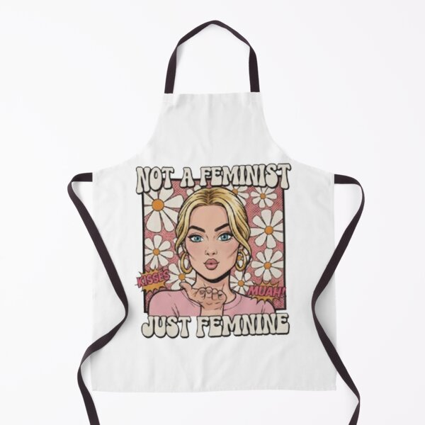 Item preview, Not a feminist. Just feminine. designed and sold by SimonFernando.