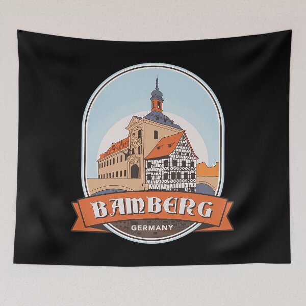 Item preview, Bamberg Germany Old Town Architecture designed and sold by tgsqahbhsbl61.