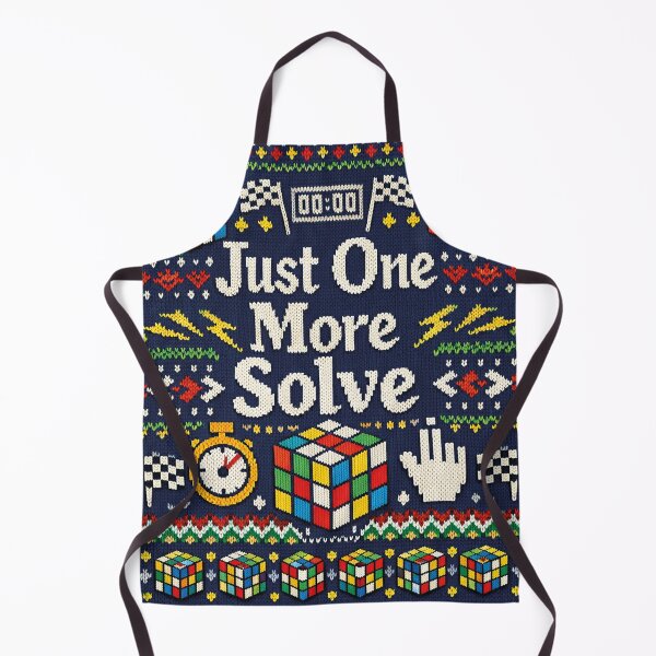 Item preview, Just One More Solve Magic Cube Speedcubing Knitting Pattern designed and sold by Mauswohn.