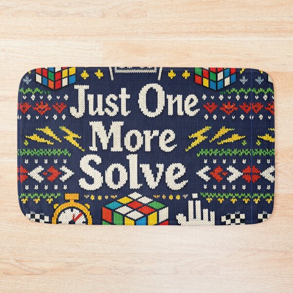 Item preview, Just One More Solve Magic Cube Speedcubing Knitting Pattern designed and sold by Mauswohn.
