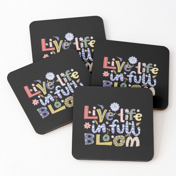Item preview, Live life in full bloom designed and sold by Aminesnip.