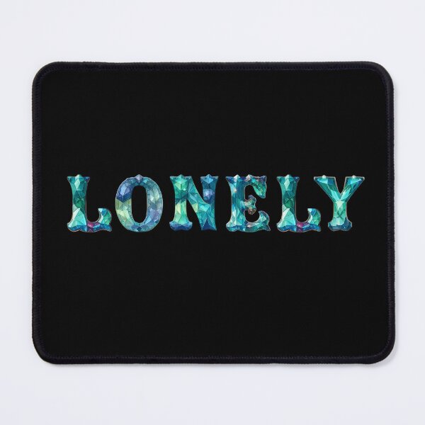 Item preview, Lonely Typography - Moody Minimalist Aesthetic designed and sold by Mini Pixel Perfect Co..