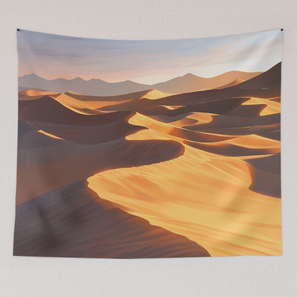 Item preview, Glowing Sunset Desert Dunes Horizon designed and sold by Christian Weiss.