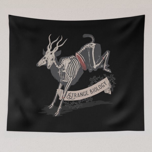 Item preview, Strange Biology Antelope Skeleton designed and sold by tgsqahbhsbl61.