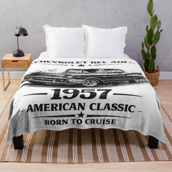 Item preview, 1957 Vintage American Classic – Retro Car Illustration designed and sold by SergeyDigital.