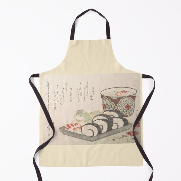 Item preview, Sushi and new years Saki - Shinsai, Vintage Japanese Art designed and sold by pick-me-art.