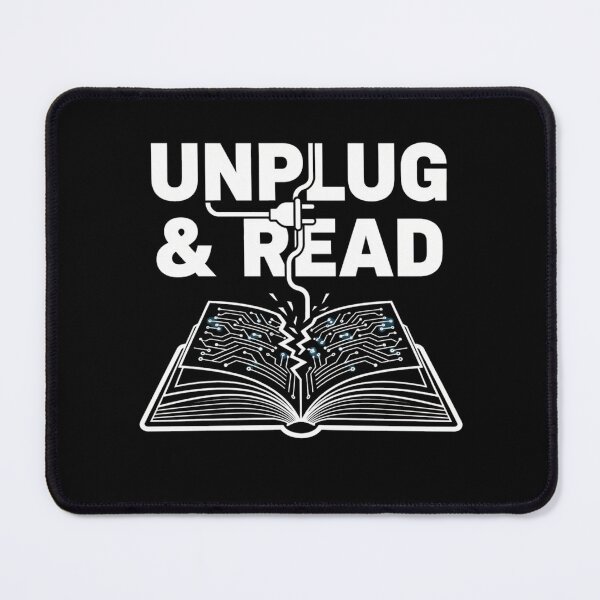 Item preview, Reading Love Language | Unplug & Read Bookworm designed and sold by FiveBlessings.