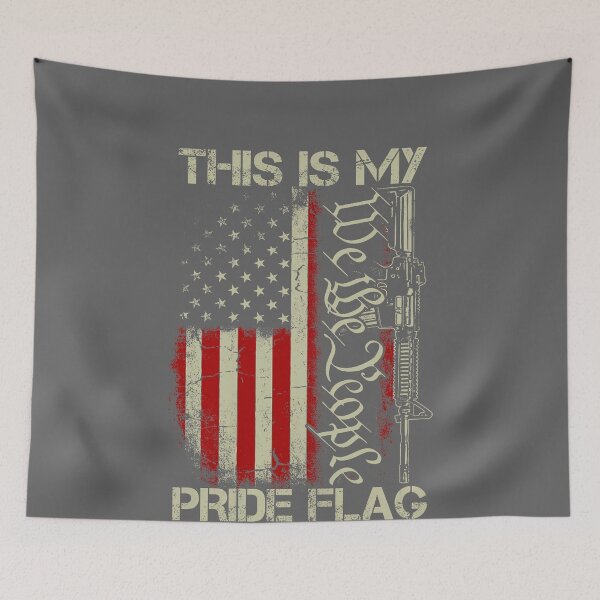 Item preview, This is My Pride Flag USA Patriots American Flag designed and sold by KristineLi.