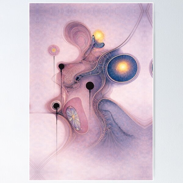 Item preview, The Living Machinery - Lilac Pink Ombre  designed and sold by bubblegumphone.