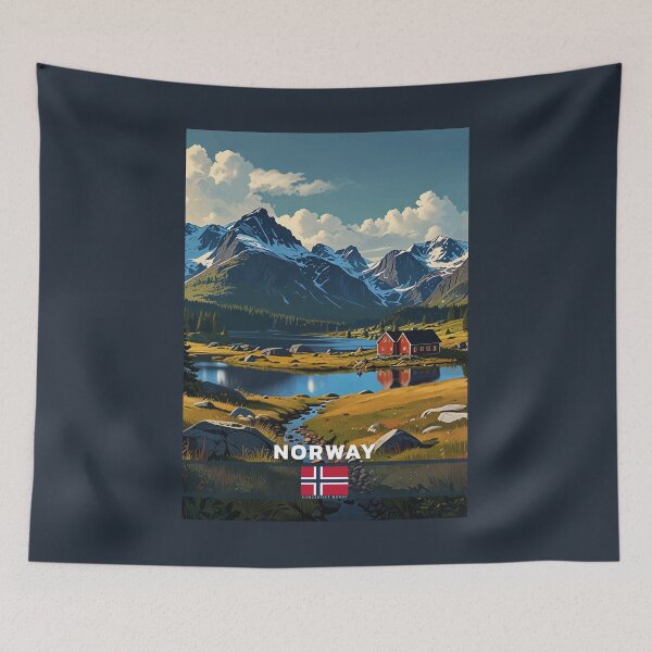 Item preview, Norway Travel  designed and sold by Thistle-TShop.