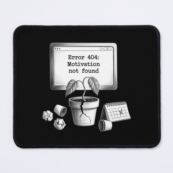 Item preview, Error 404: Motivation Not Found. designed and sold by mirciashop.