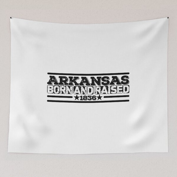 Item preview, Arkansas Born and Raised 1836 designed and sold by HB Shirts.