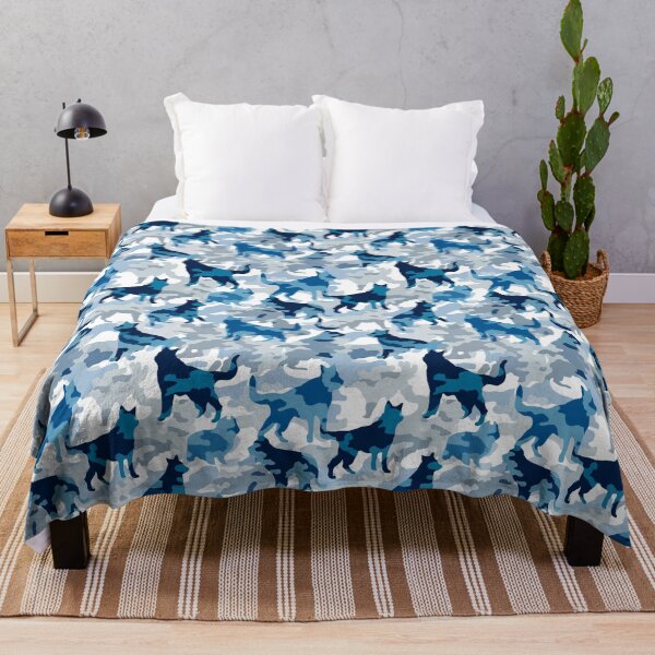 Item preview, Minimalistic Wild Dog Camouflage - Valentine Gifts For Him designed and sold by RoyalStarsPatts.