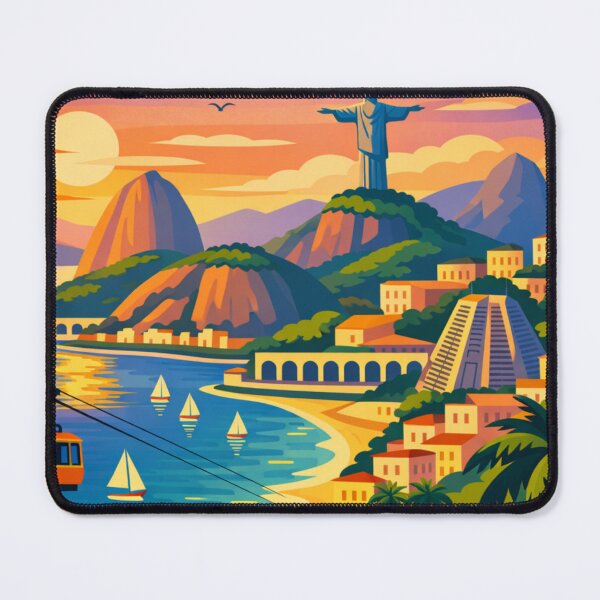 Item preview, Rio de Janeiro Travel Poster designed and sold by MatthewHeights.