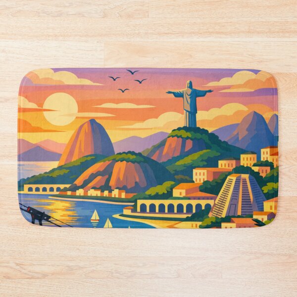 Item preview, Rio de Janeiro Travel Poster designed and sold by MatthewHeights.