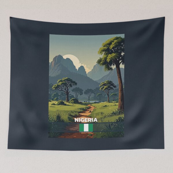 Item preview, Nigeria Travel  designed and sold by Thistle-TShop.