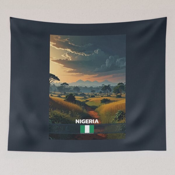 Item preview, Nigeria Travel  designed and sold by Thistle-TShop.