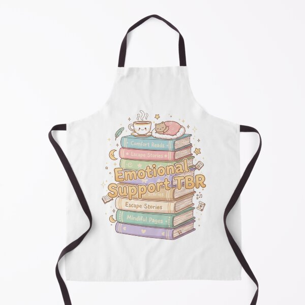 Item preview, Emotional Support TBR Pile Book Lover Design designed and sold by FiveBlessings.