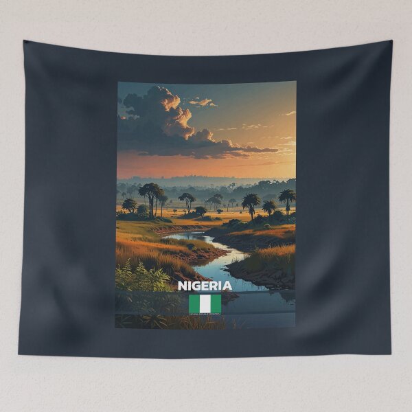 Item preview, Nigeria Travel  designed and sold by Thistle-TShop.
