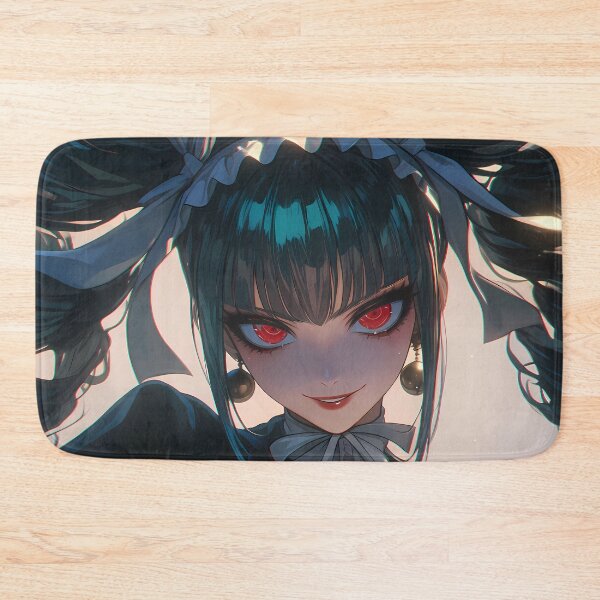 Item preview, Celestia Ludenberg Danganronpa Gothic Lolita Red Eyes Twin Drills designed and sold by 108Recordings.