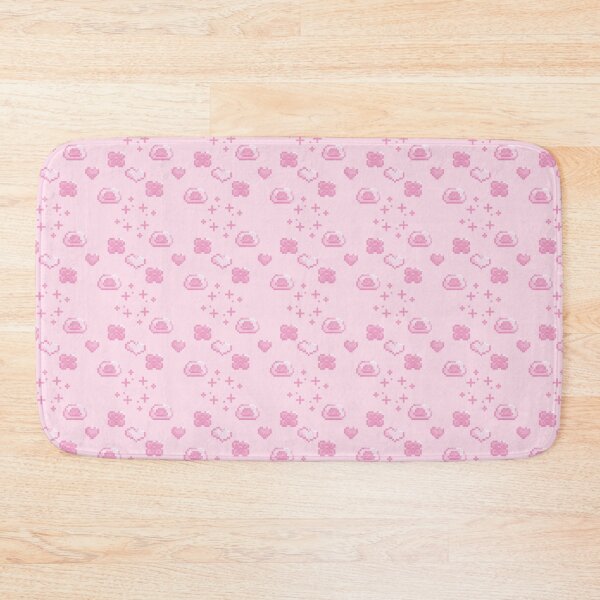 Item preview, kawaii sakura mochi pastel pixel pattern  designed and sold by cottonlacey.