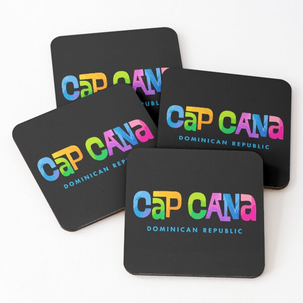 Item preview, Cap Cana Dominican Republic Retro Typographic Design designed and sold by Futurebeachbum.