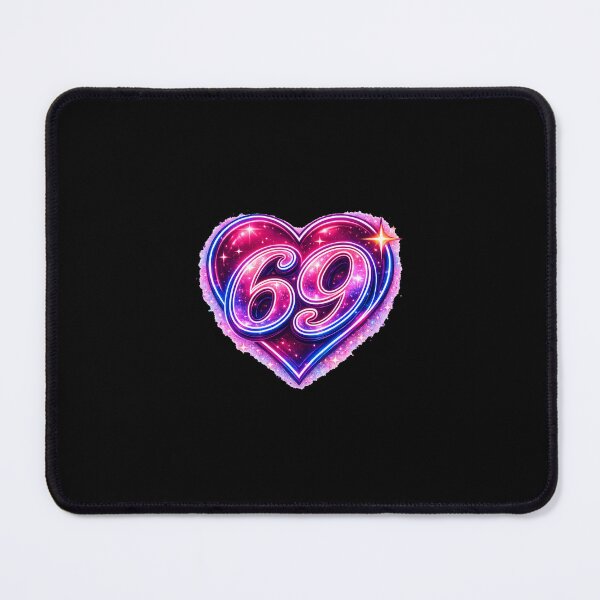 Item preview, Neon Galactic 69 Heart designed and sold by RakyLaky.