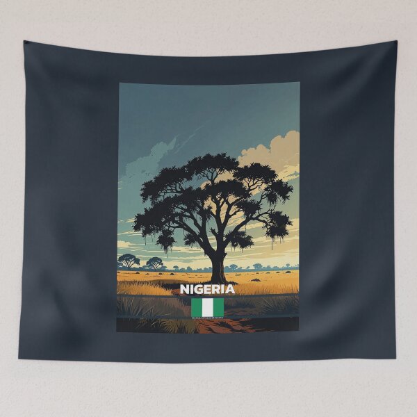 Item preview, Nigeria Travel  designed and sold by Thistle-TShop.