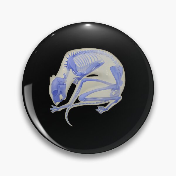 Item preview, Blue Diaphonized Rat Specimen designed and sold by tgsqahbhsbl61.