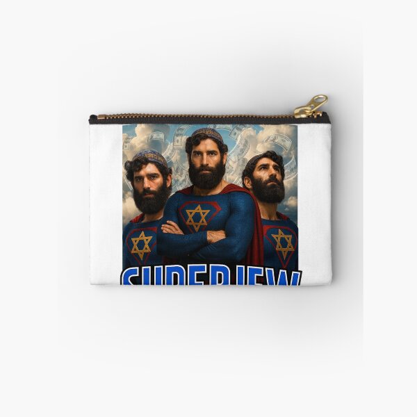 Item preview, Super Jew Funny Superhero Parody Design designed and sold by retrogarms.