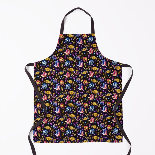 Item preview, Pro Wrestling Neon '80s Pattern designed and sold by ReggieRaggz.
