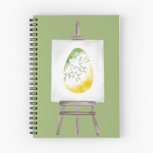 Item preview, Spring Easter Egg Painting on Easel designed and sold by Sagi Jane Art.