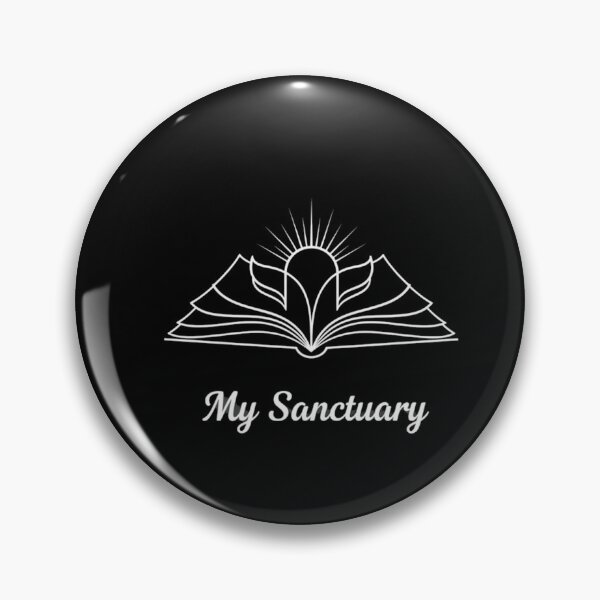 Item preview, Library Is My Third Space Sanctuary Minimalist designed and sold by FiveBlessings.