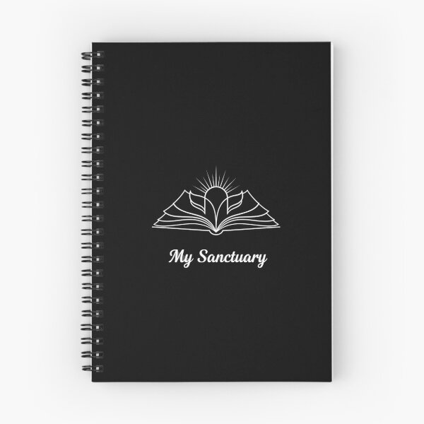 Item preview, Library Is My Third Space Sanctuary Minimalist designed and sold by FiveBlessings.