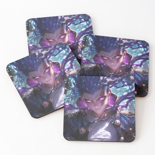 Item preview, Gundham Tanaka Danganronpa Purple Aura Intense Stare Forest Glow designed and sold by 108Recordings.