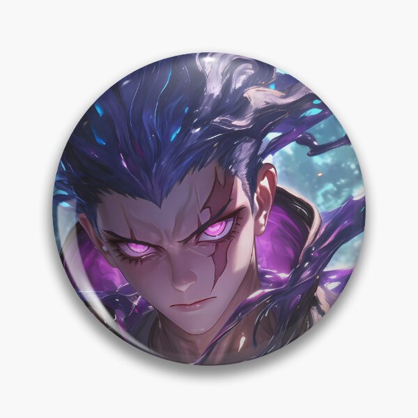 Item preview, Gundham Tanaka Danganronpa Purple Aura Intense Stare Forest Glow designed and sold by 108Recordings.