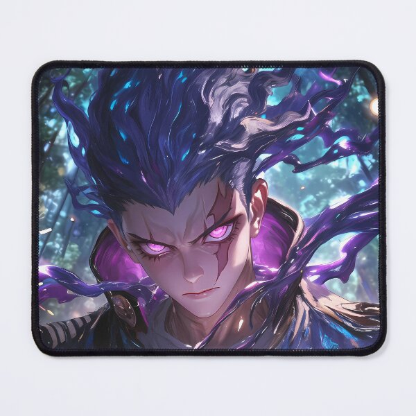 Item preview, Gundham Tanaka Danganronpa Purple Aura Intense Stare Forest Glow designed and sold by 108Recordings.