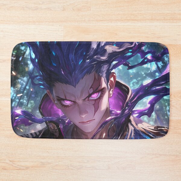 Item preview, Gundham Tanaka Danganronpa Purple Aura Intense Stare Forest Glow designed and sold by 108Recordings.