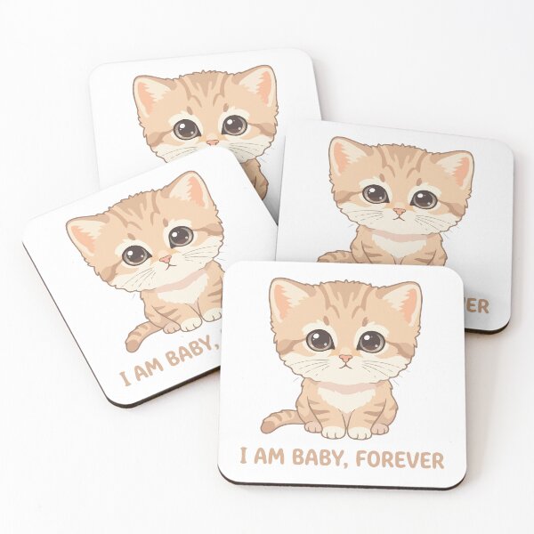 Item preview, I Am Baby Forever Cute Sand Cat designed and sold by Petzzz.